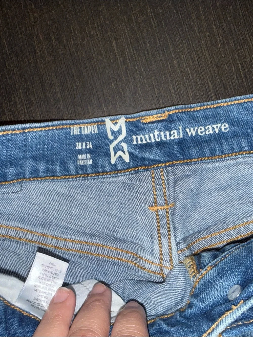 Light Blue Men’s Denim Jean Shorts Size 30